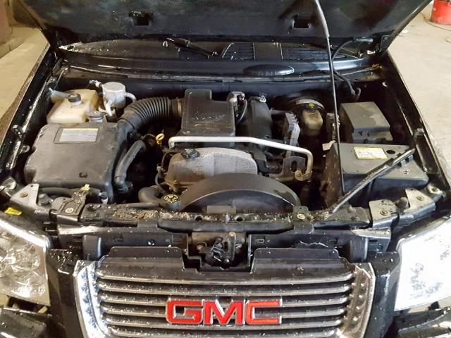 1GKDT13S772214756 - 2007 GMC ENVOY BLACK photo 7