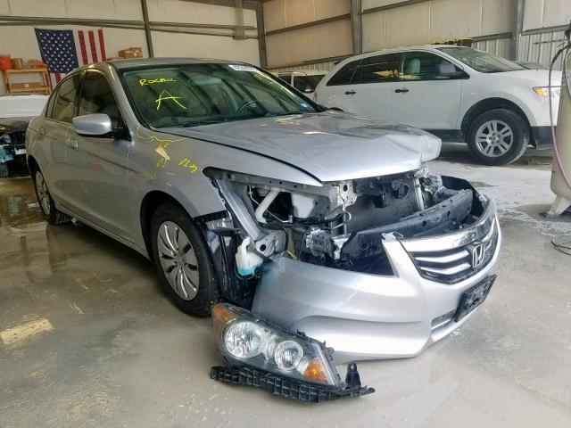 1HGCP2F3XCA187608 - 2012 HONDA ACCORD LX SILVER photo 1