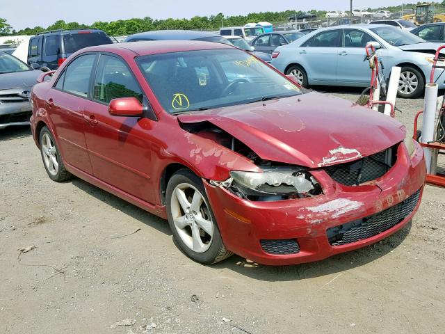 1YVHP80C675M43171 - 2007 MAZDA 6 I RED photo 1