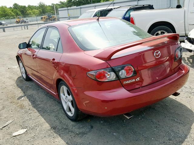 1YVHP80C675M43171 - 2007 MAZDA 6 I RED photo 3