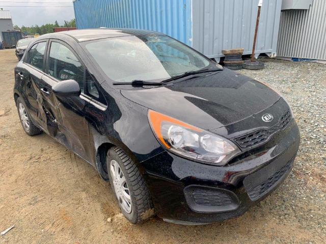 KNADM5A37F6995861 - 2015 KIA RIO LX BLACK photo 1