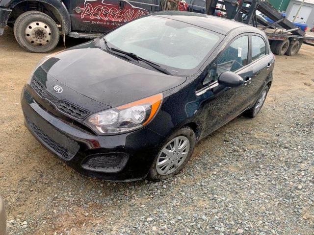 KNADM5A37F6995861 - 2015 KIA RIO LX BLACK photo 2