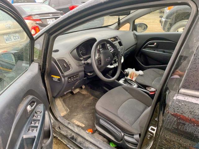 KNADM5A37F6995861 - 2015 KIA RIO LX BLACK photo 5