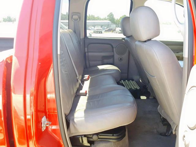 1D7KU28D53J637714 - 2003 DODGE RAM 2500 S წითელი ფოტო 6