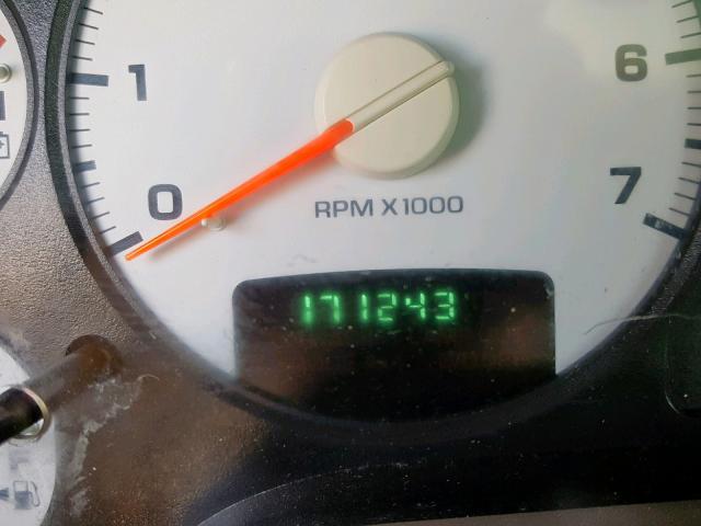 1D7KU28D53J637714 - 2003 DODGE RAM 2500 S წითელი ფოტო 8