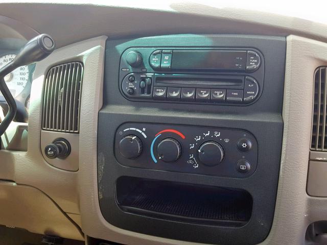 1D7KU28D53J637714 - 2003 DODGE RAM 2500 S წითელი ფოტო 9