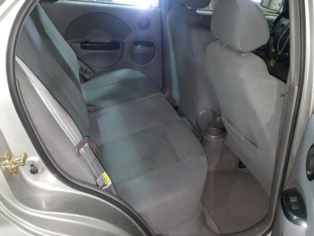 KL1TJ52614B270350 - 2004 CHEVROLET AVEO LS SILVER photo 6