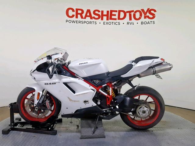 ZDM1XBMV7DB022254 - 2013 DUCATI SUPERBIKE WHITE photo 5