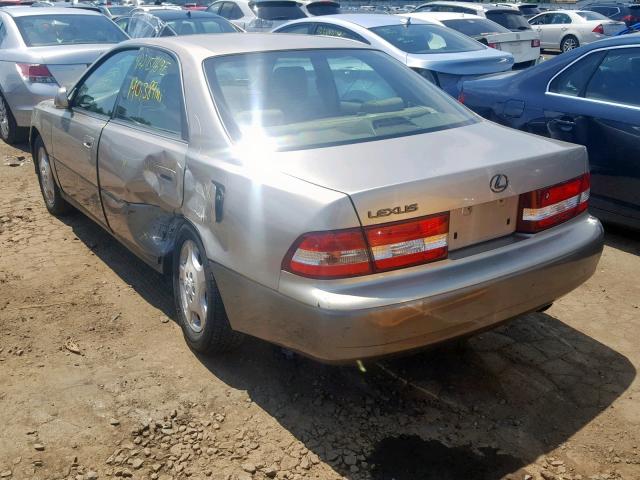 JT8BF28G4Y5096636 - 2000 LEXUS ES 300 CREAM photo 3