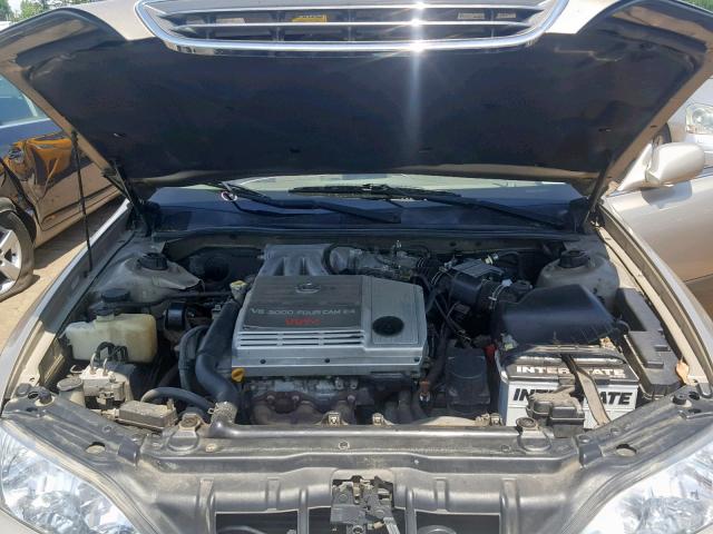 JT8BF28G4Y5096636 - 2000 LEXUS ES 300 CREAM photo 7