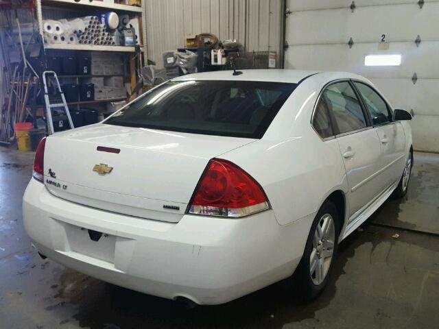 2G1WB5E32E1184642 - 2014 CHEVROLET IMPALA LIM WHITE photo 4