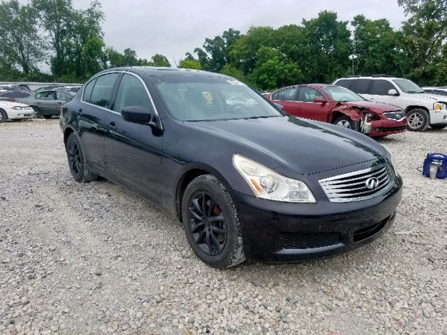 JNKCV61F59M357246 - 2009 INFINITI G37 BLACK photo 1