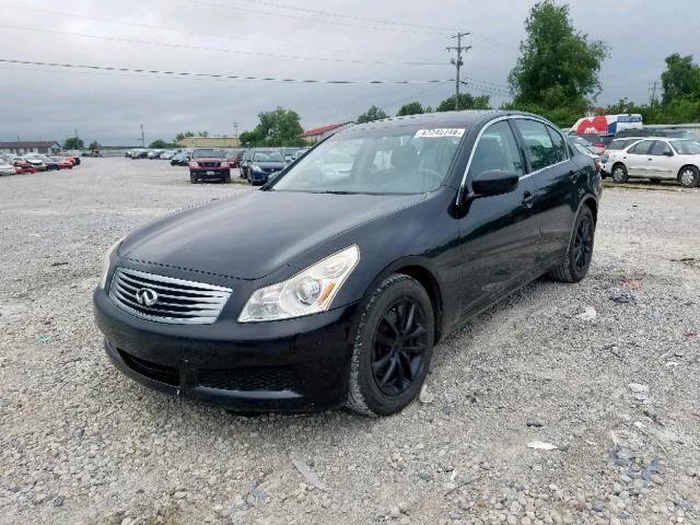 JNKCV61F59M357246 - 2009 INFINITI G37 BLACK photo 2