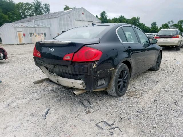 JNKCV61F59M357246 - 2009 INFINITI G37 BLACK photo 4