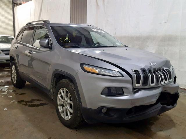 1C4PJMCB8EW266631 - 2014 JEEP CHEROKEE L SILVER photo 1