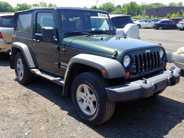 1J4AA2D10AL134257 - 2010 JEEP WRANGLER S GREEN photo 1