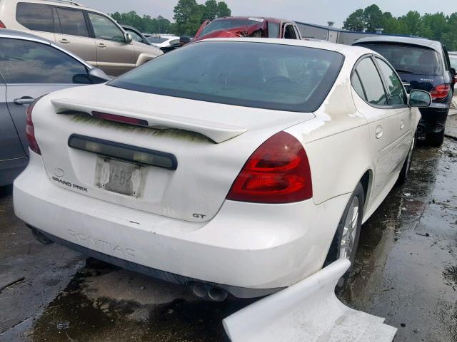 2G2WR554471194138 - 2007 PONTIAC GRAND PRIX WHITE photo 4
