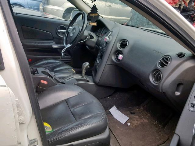 2G2WR554471194138 - 2007 PONTIAC GRAND PRIX WHITE photo 5