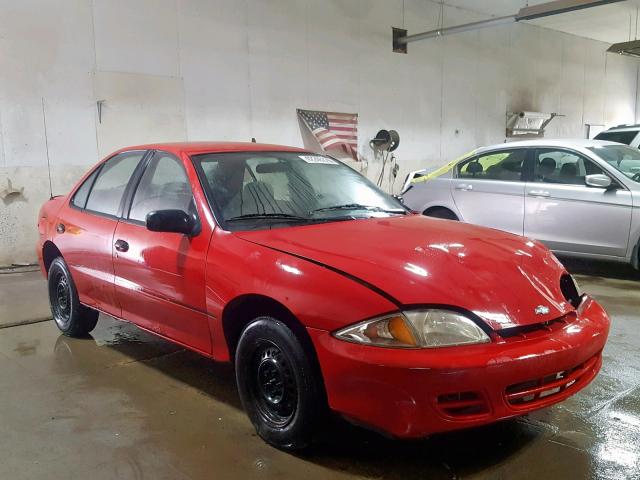 1G1JC524517113470 - 2001 CHEVROLET CAVALIER B RED photo 1