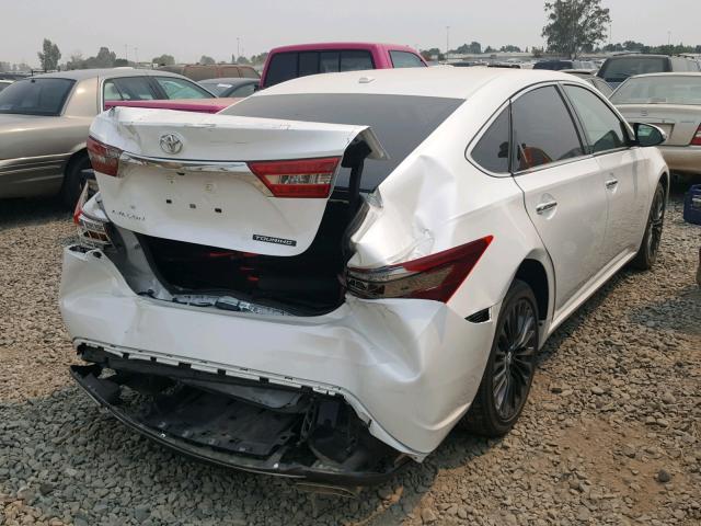 4T1BK1EBXGU241842 - 2016 TOYOTA AVALON XLE WHITE photo 4