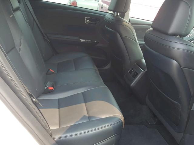 4T1BK1EBXGU241842 - 2016 TOYOTA AVALON XLE WHITE photo 6