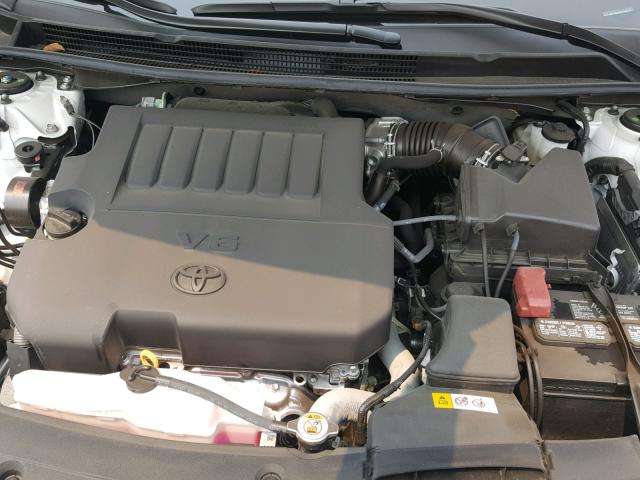 4T1BK1EBXGU241842 - 2016 TOYOTA AVALON XLE WHITE photo 7