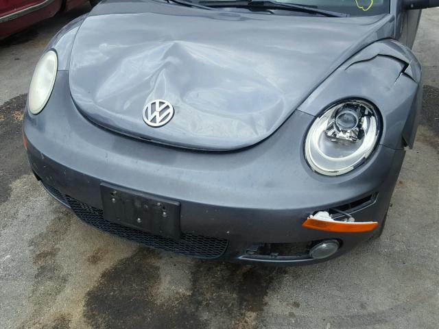 3VWSW31C96M406637 - 2006 VOLKSWAGEN NEW BEETLE Boz foto 9