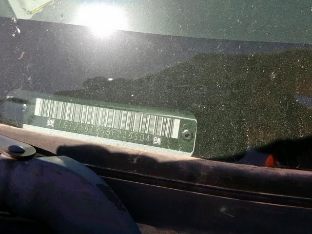 1G1ZT61856F236504 - 2006 CHEVROLET MALIBU MAX 银色 照片 10