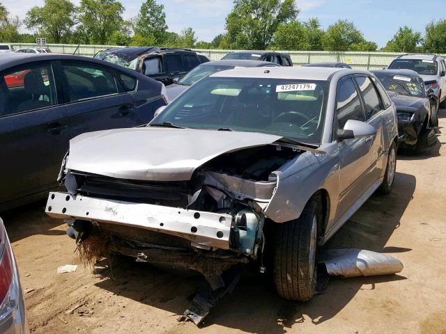 1G1ZT61856F236504 - 2006 CHEVROLET MALIBU MAX SILVER photo 2