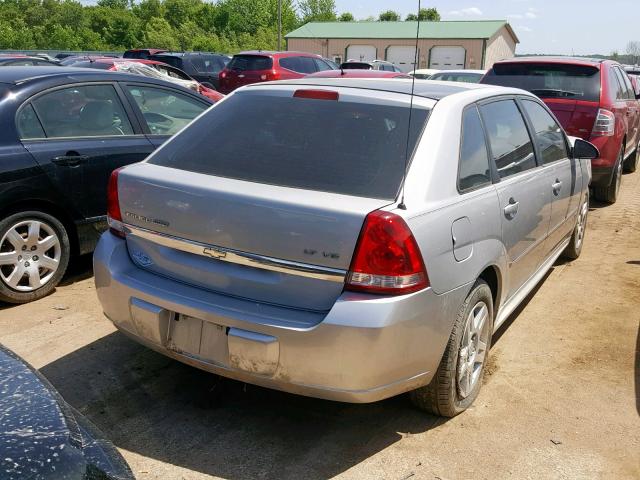 1G1ZT61856F236504 - 2006 CHEVROLET MALIBU MAX 银色 照片 4