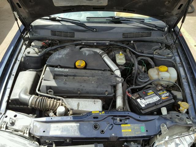 YS3DD35N8X2079730 - 1999 SAAB 9-3 S BLUE photo 7