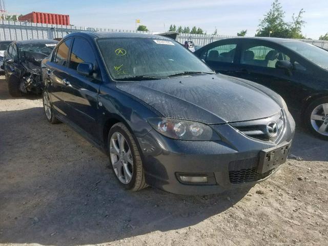 JM1BK323381105956 - 2008 MAZDA 3 S CHARCOAL photo 1