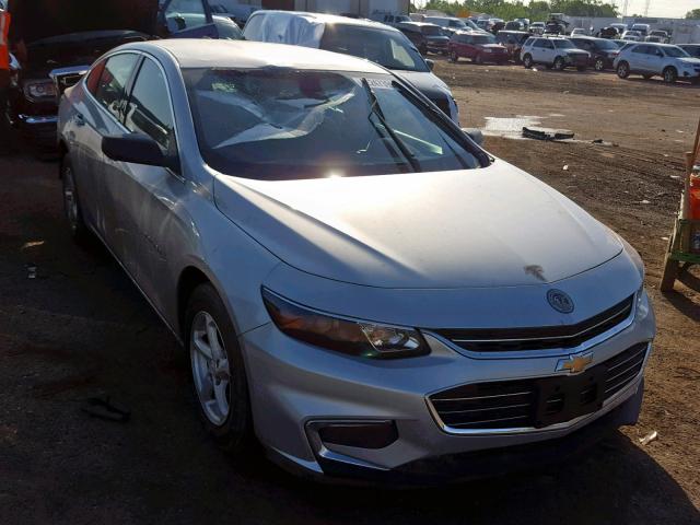 1G1ZB5STXHF122159 - 2017 CHEVROLET MALIBU LS SILVER photo 1