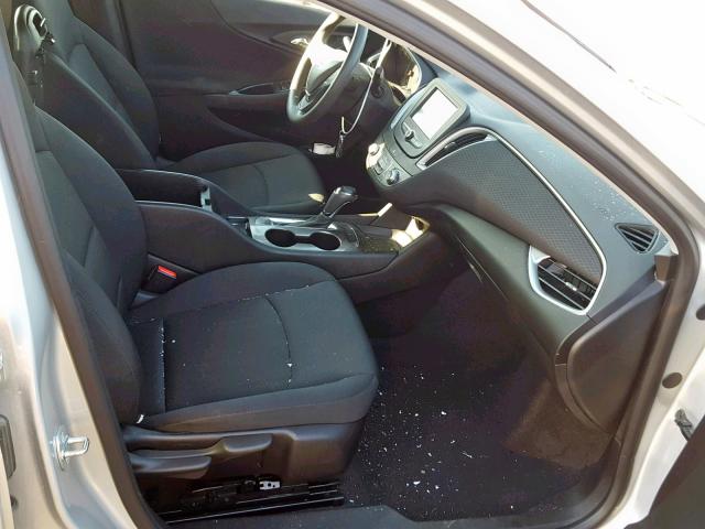 1G1ZB5STXHF122159 - 2017 CHEVROLET MALIBU LS SILVER photo 5