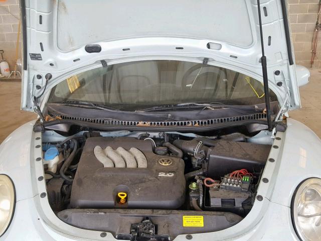 3VWCM31Y55M312999 - 2005 VOLKSWAGEN NEW BEETLE ლურჯი ფოტო 7