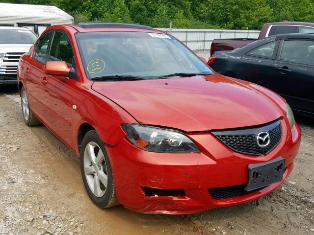 JM1BK12F451266178 - 2005 MAZDA 3 I RED photo 1