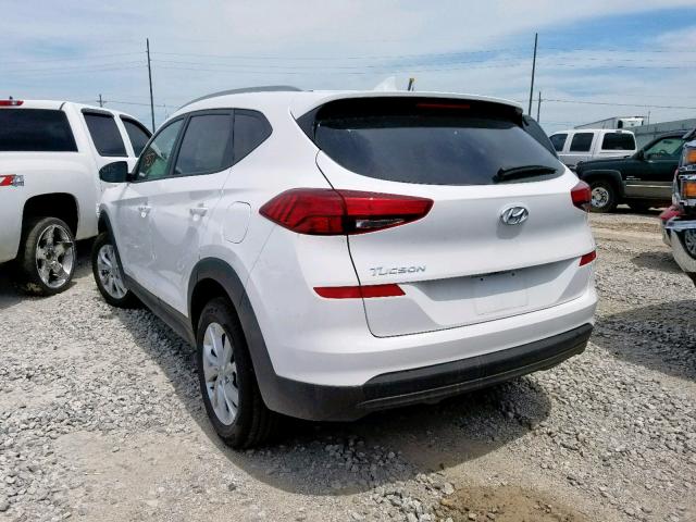 KM8J33A44KU953249 - 2019 HYUNDAI TUCSON LIM WHITE photo 3