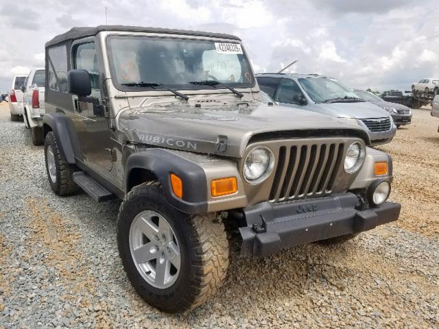 1J4FA64S26P704443 - 2006 JEEP WRANGLER / BROWN photo 1