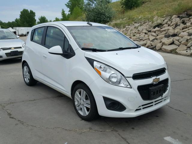 KL8CB6S95DC586200 - 2013 CHEVROLET SPARK LS WHITE photo 1