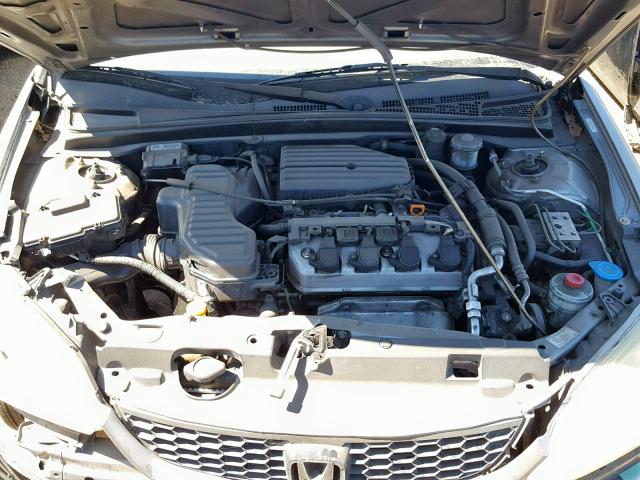 1HGEM22995L050193 - 2005 HONDA CIVIC EX GRAY photo 7