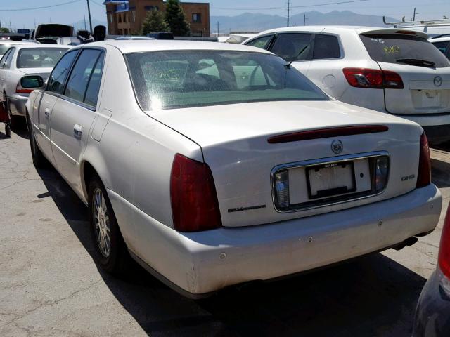 1G6KE57Y13U155434 - 2003 CADILLAC DEVILLE DH WHITE photo 3