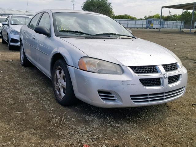 1B3EL46X66N211788 - 2006 DODGE STRATUS SX SILVER photo 1