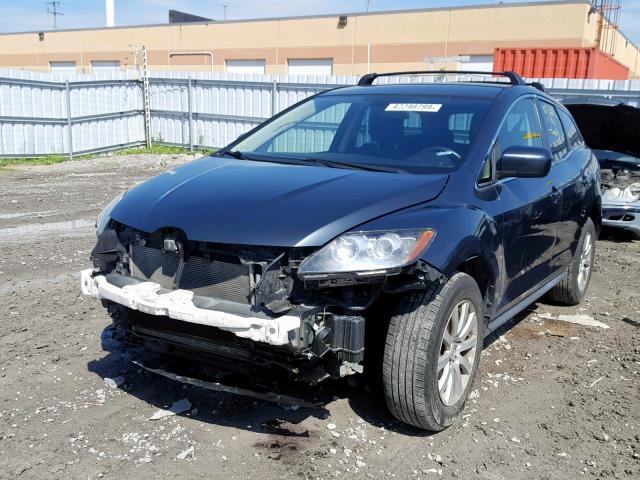 JM3ER2B51B0356693 - 2011 MAZDA CX-7 BLUE photo 2