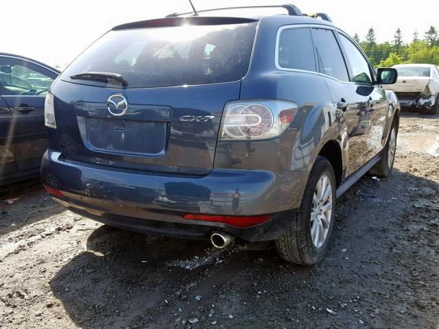 JM3ER2B51B0356693 - 2011 MAZDA CX-7 BLUE photo 4