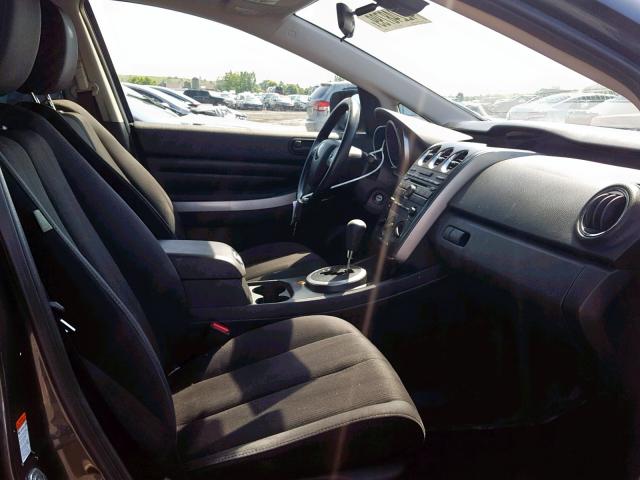 JM3ER2B51B0356693 - 2011 MAZDA CX-7 BLUE photo 5