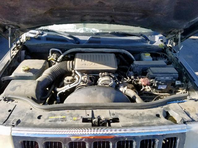 1J8HH58NX6C126102 - 2006 JEEP COMMANDER შავი ფოტო 7