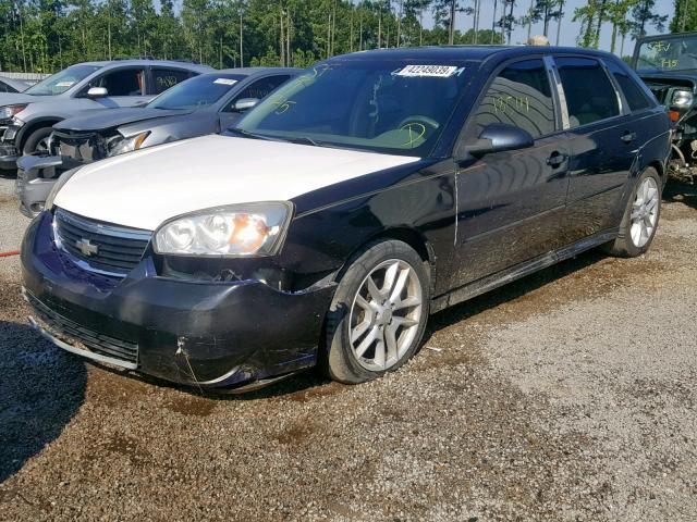 1G1ZU64814F211458 - 2004 CHEVROLET MALIBU MAX BLUE photo 2