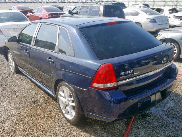 1G1ZU64814F211458 - 2004 CHEVROLET MALIBU MAX BLUE photo 3