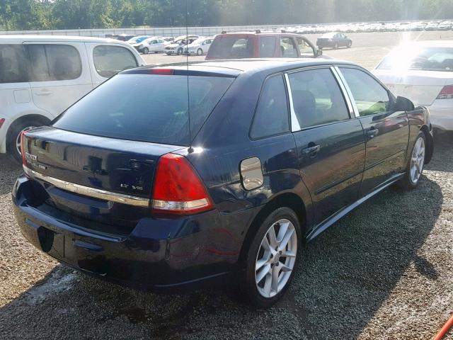 1G1ZU64814F211458 - 2004 CHEVROLET MALIBU MAX BLUE photo 4