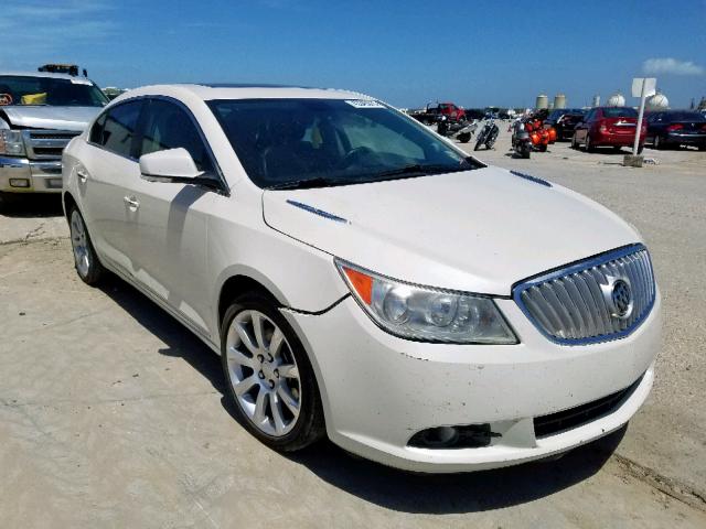 1G4GE5GD4BF273802 - 2011 BUICK LACROSSE C WHITE photo 1